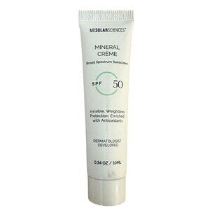 MDSolarSciences Mineral Creme SPF 50 Broad Spectrum Sunscreen 0.34oz/10mL